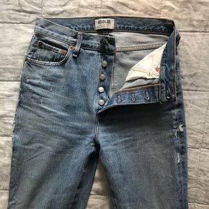 Agolde Denim Cropped Jeans in Size 26